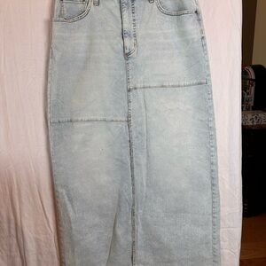 Jessica Simpson Light Blue Maxi Skirt